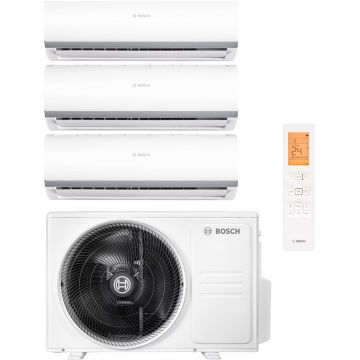 Aer conditionat Bosch Multisplit Climate 2000, 9000 BTU + 9000 BTU + 12000 BTU, Clasa A++/A+, Inverter