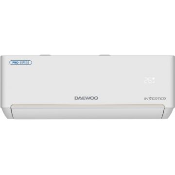 Aer conditionat Daewoo Pro Series, 9000 BTU, A++/A+, Wi-Fi, Inverter, Gentle Cool Wind, Filtrare cu ioni de argint + Kit instalare inclus