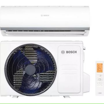 Aparat de aer conditionat Bosch Climate 2000, 24000 BTU, Clasa A++/A+, 50 mp, Inverter, Catalizator rece, Ionizare (Alb)