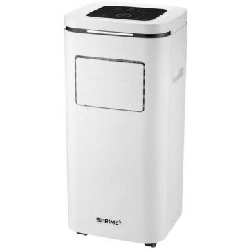 PRIME3 Aparat de aer conditonat portabil PRIME3 SAC 41, 7000 BTU, Clasa A, 30 mp, Control tactil, Roti, Cronometru, Dezumidificare (Alb)